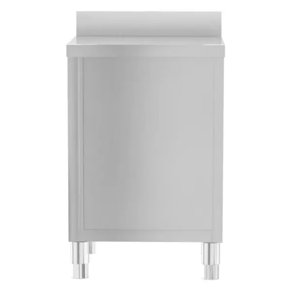 Roostevabast terasest kommertsköögi kapid pritsmekaitsega, 3 tk, hõbedased – 5