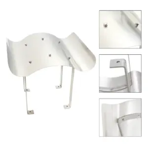 Roostevabast terasest korstnakate, hõbedane, 50 x 50 x 37 cm