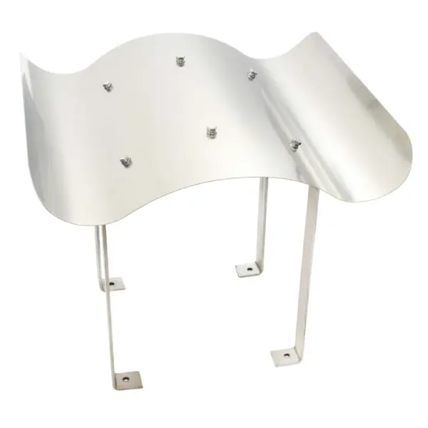 Roostevabast terasest korstnakate, hõbedane, 60 x 80 x 39 cm – 2