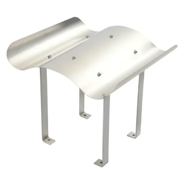 Roostevabast terasest korstnakate, hõbedane, 60 x 80 x 39 cm – 3