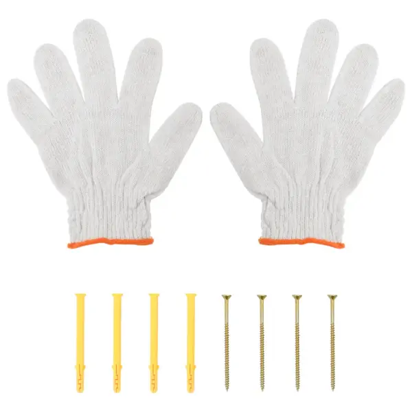 Roostevabast terasest seinariiul, hõbedane, 50 x 30 x 31 cm, 50 kg kandevõimega – 8