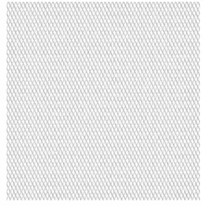 Roostevabast terasest võrkpaneel aiaks ja aedikuks, hõbedane, 100 x 85 cm, võrgusilma suurus 20 x 10 mm, traadi paksus 2 mm