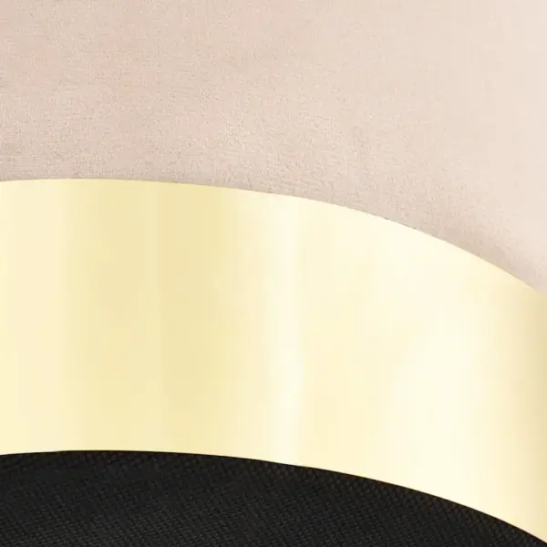 Sametist tünnikujuline tumba kuldse alusega, aprikoosivärvi, 28 x 36 cm – 3