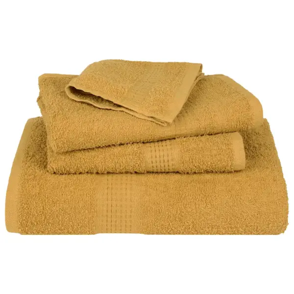 Saunalinad FROGN, 10 tk, kuldne, 100 x 150 cm, 100% puuvill, 360 g/m² - 4