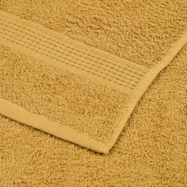 Saunalinad FROGN, 10 tk, kuldne, 100 x 150 cm, 100% puuvill, 360 g/m² - 6