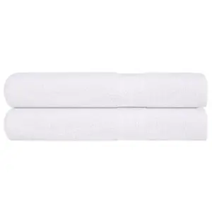 Saunalinad FROGN, 2 tk, valge, 80 x 200 cm, 100% puuvill, 360 g/m²