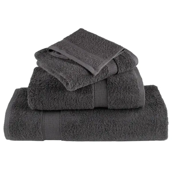 Saunalinade komplekt SOLUND, antratsiithall, 4 tk, 70 x 140 cm, 600 gsm, 100% puuvill – 4