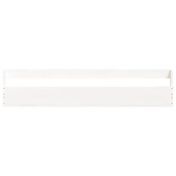 Seinale kinnitatavad kingariiulid, 2 tk, valge täismännipuit, 110 x 9 x 23 cm – 6