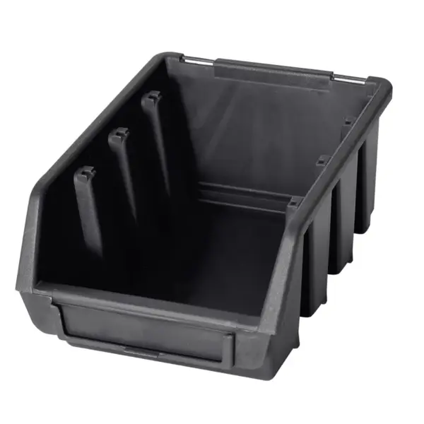 Seinale kinnitatav hoiukastide komplekt seinapaneelidel, 96 osa, punane ja must plast – 4