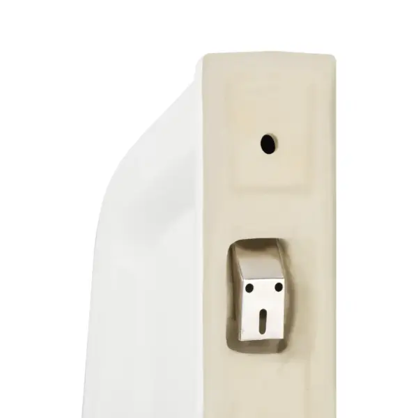 Seinale kinnitatav pissuaari vahesein, valge keraamika, 86 x 39 cm – 8