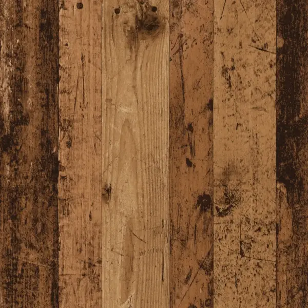 Seinale kinnitatav voodipeats, vana puidu toon, tehispuit, 240 x 1,5 x 80 cm - 6