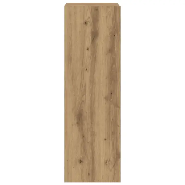 3-osaline seinale paigaldatav telerikappide komplekt, kunsttamm, tehispuit – 8