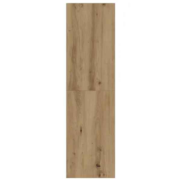 3-osaline seinale paigaldatav telerikappide komplekt, tehispuit, kunsttamm, 1 x 100 x 30 x 30 cm ja 2 x 30,5 x 30 x 110 cm, kandevõime kokku 60 kg – 5