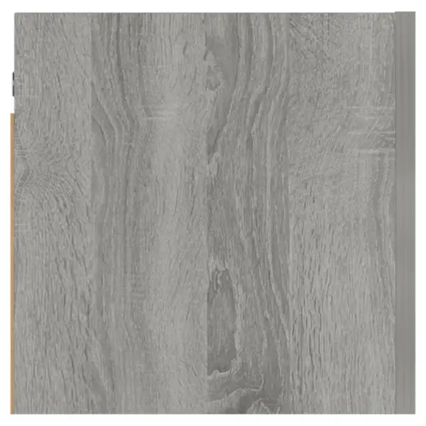 Seinale paigaldatavad kuupkapid, 8 tk, hall Sonoma tamm, tehispuit, 30,5 x 30 x 30 cm – 7