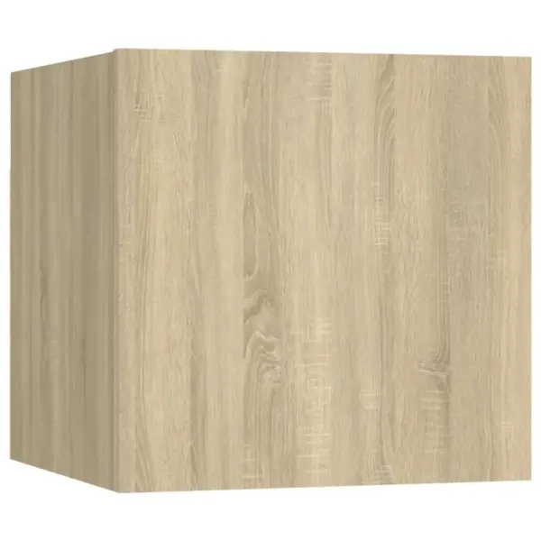 Seinapealne öökapp sonoma tamme toonis, tehispuit, 30,5 x 30 x 30 cm - 2