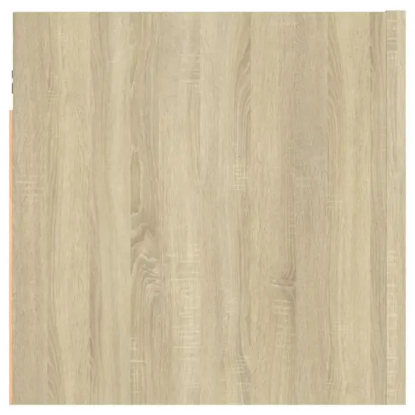 Seinapealne öökapp sonoma tamme toonis, tehispuit, 30,5 x 30 x 30 cm - 6