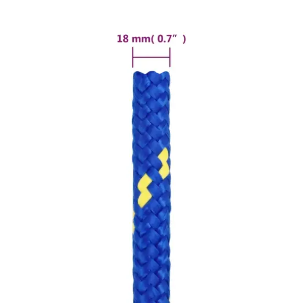 Paadiköis polüpropüleenist, sinine, 18 mm, 25 m - 6