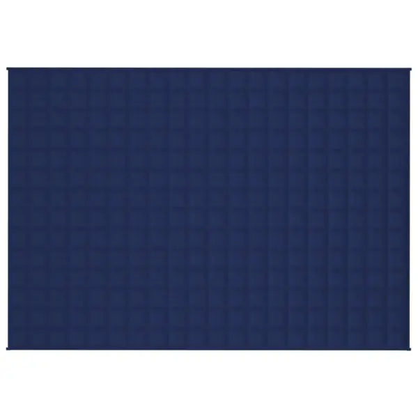 Raskustekk magamiseks, sinine puuvill, 137 x 200 cm, 10 kg – 3
