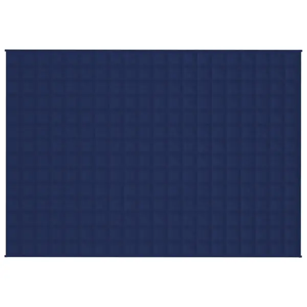 Raskustekk paremaks uneks, sinine, 140 x 200 cm, 6 kg, puuvillane kate – 3