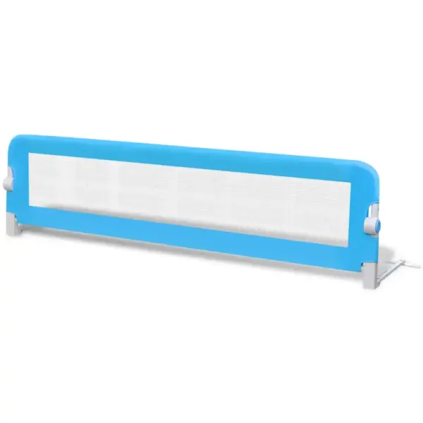 Voodiäär väikelapse voodile allalastava küljega, 2 tk, sinine, 150 x 42 cm – 3