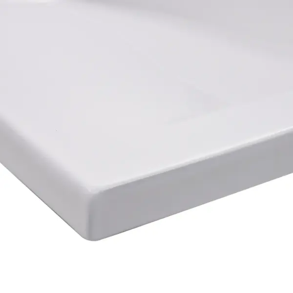 Sisseehitatav keraamiline vannitoavalamu, valge, 101 x 39,5 x 18,5 cm – 6