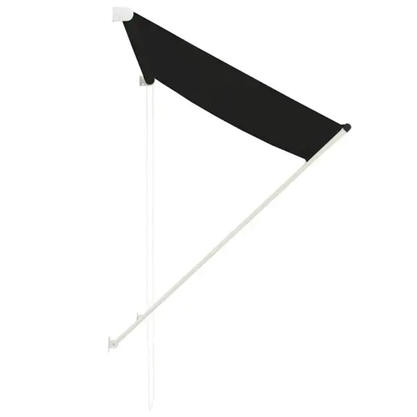 Sissetõmmatav käsivarikatus akendele ja terrassile, UV- ja vettpidav, antratsiithall, 100 x 150 cm – 4