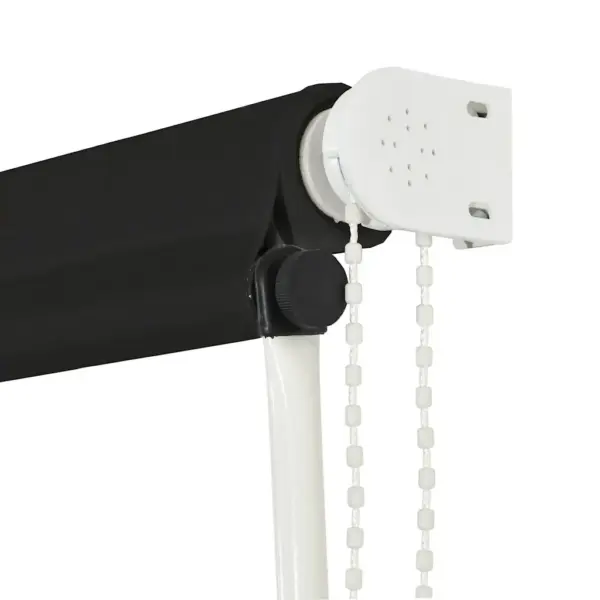 Sissetõmmatav varikatus UV-kaitsega, 150 x 150 cm, antratsiithall, terasraam – 6