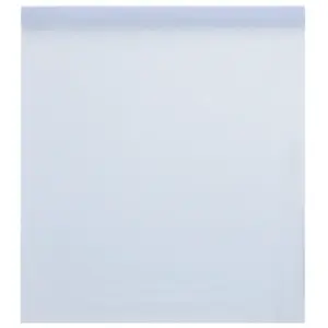 Staatiline jäätunud aknakile privaatsuseks, mattvalge PVC, 45 x 500 cm