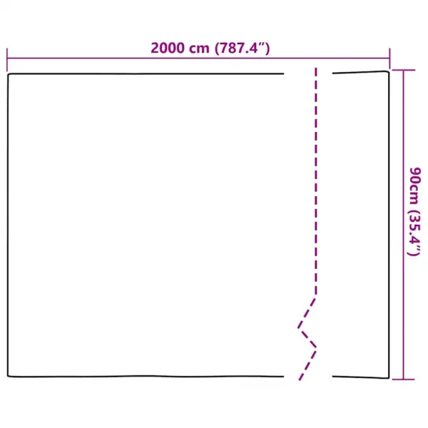 Staatiline läbipaistev matt aknakile privaatsuse jaoks, PVC, 90 x 2000 cm – 8