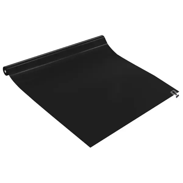 Staatiline jäätunud must aknakile, PVC, 90 x 2000 cm, 5 tk - 6