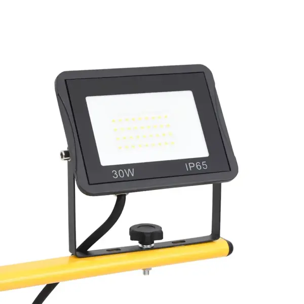 Statiiviga LED töövalgusti, 2 x 30 W, külm valge, reguleeritava kõrgusega – 7