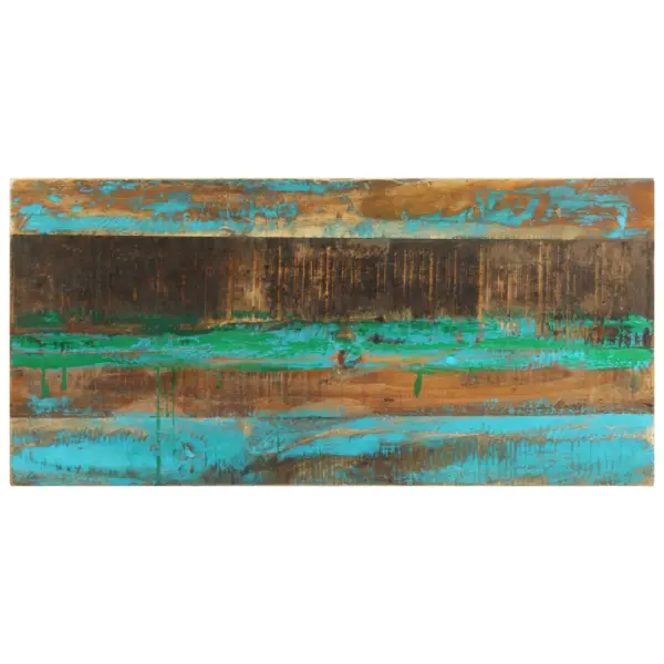 Kingapink hoiuruumiga, taaskasutatud puit, mitmevärviline, 85 x 40 x 45 cm – 7