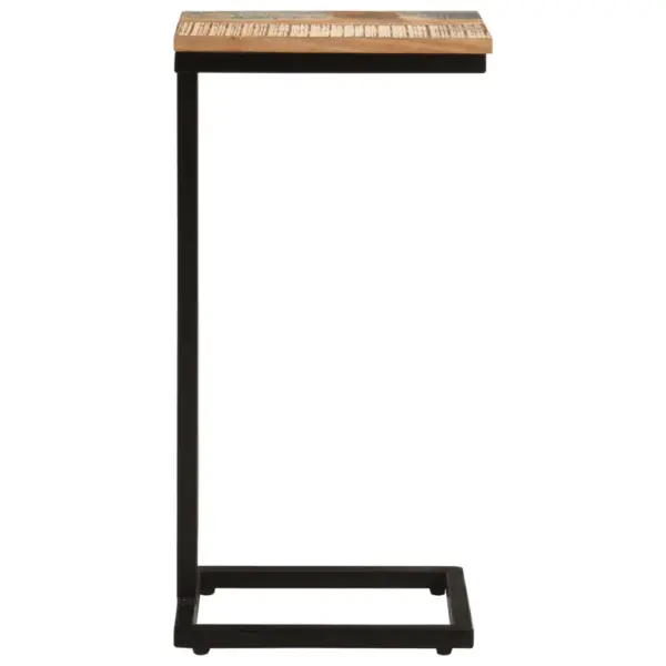 Taastatud puidust külglauad metallraamiga, 2 tk, 31,5 x 24,5 x 64,5 cm – 4