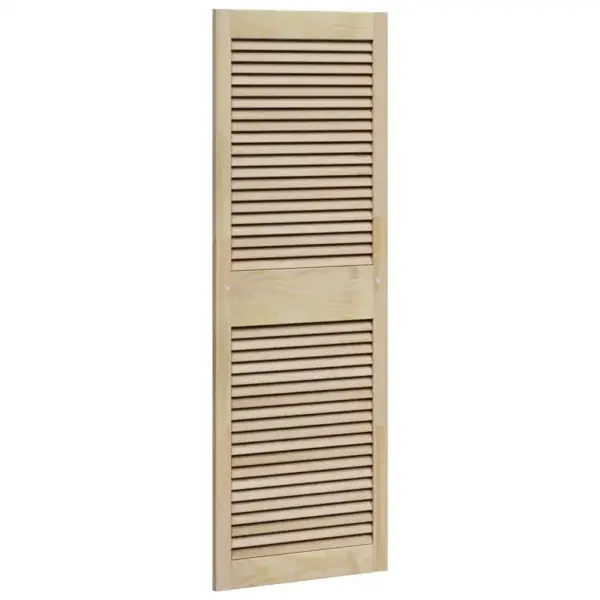 Sile täismännipuidust kapiuks, neutraalne, 49,5 x 2,1 x 140,5 cm - 2