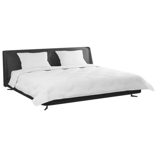 Talvetekk ja 2 patja, 3-osaline komplekt, valge mikrofiiber, 240 x 260 cm - 3