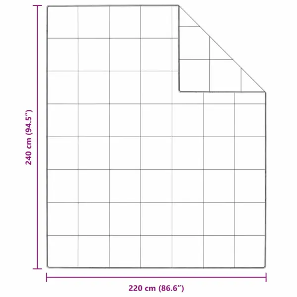 Talvetekk ja padjad, 3-osaline komplekt, valge, udusule ja sule täidisega, 240 x 220 cm – 8