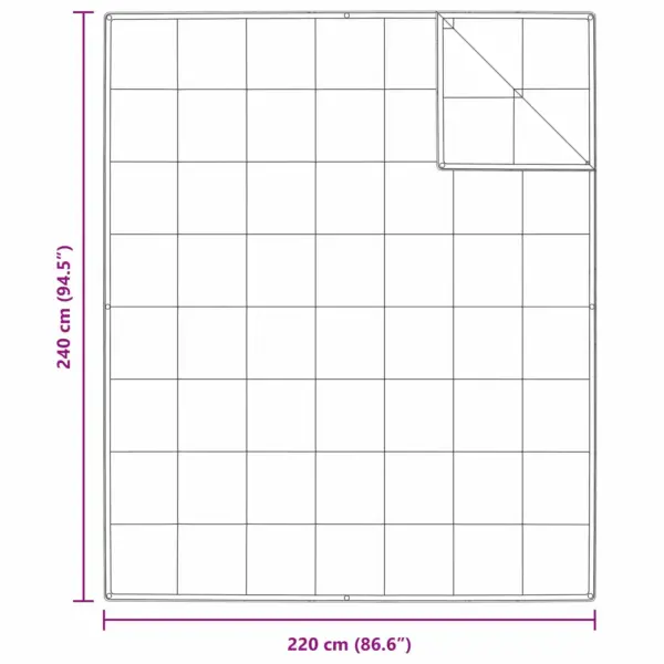 Talvine teki- ja padjakomplekt udusule ja sule täidisega, 3 tk, valge, tekk 240 x 220 cm – 8