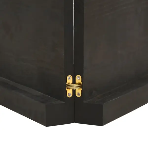 Vannitoa töötasapind naturaalse servaga, tumepruun tammepuit, 180 x 60 x (2–6) cm – 8