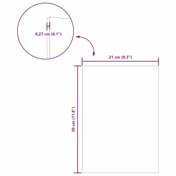 Dekoratiivsed tehispuidust käsitööpaneelid, 50 tk, pruun, 21 x 30 x 0,27 cm – 13