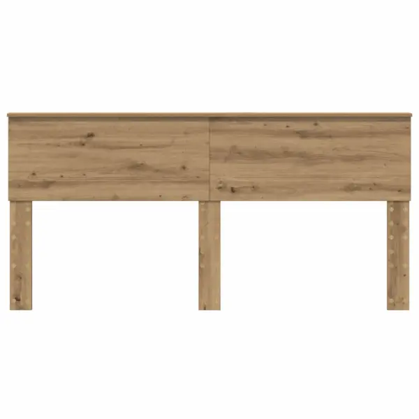 Kaasaegne voodi peats tehispuidust, käsitööpuu toon, 180 cm, 183 x 3 x 90 cm – 4