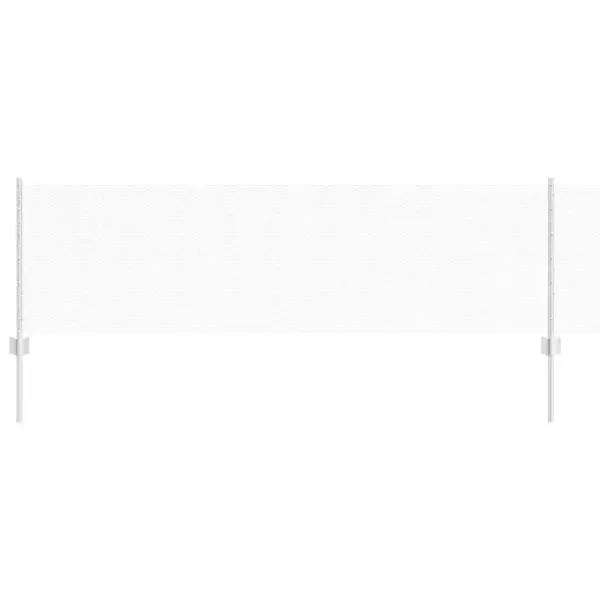 Hõbedane terasest aiavõrgu komplekt postidega, 0,6 x 50 m – 2