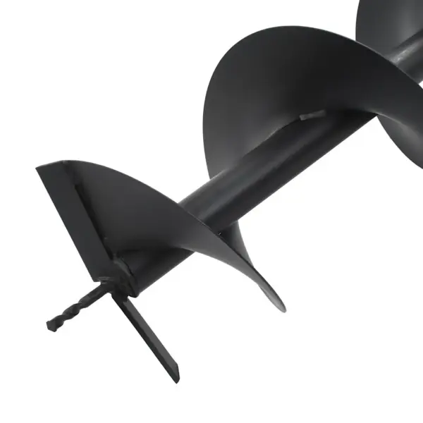 Terasest pinnasepuuri puur 250 mm, must, 20 mm ühendus – 2