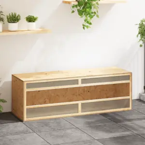 Terraarium väikeloomadele ja roomajatele, tehispuit ja klaas, 144 x 46 x 48 cm
