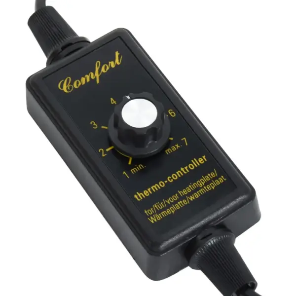 Reguleeritav soojendusplaat tibudele ja pardipoegadele, temperatuuriregulaatoriga, 30 x 30 cm, 13 W – 7