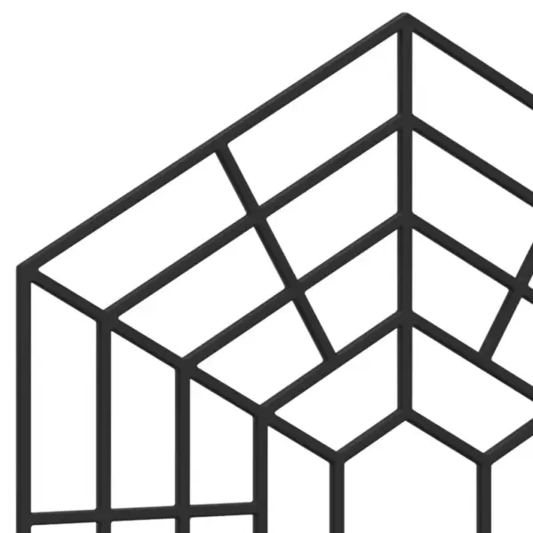 Tiigikaitsevõre komplekt kaladele, 40 tk, must polüpropüleen, 27 x 31 x 27 cm – 6