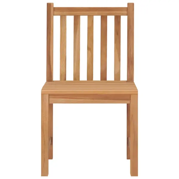 Tiigipuust aiatoolid patjadega, 4 tk, sügavsinine, 50 x 53 x 90 cm – 4