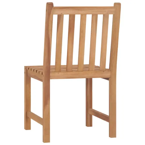 Tiigipuust aiatoolid patjadega, 4 tk, sügavsinine, 50 x 53 x 90 cm – 6