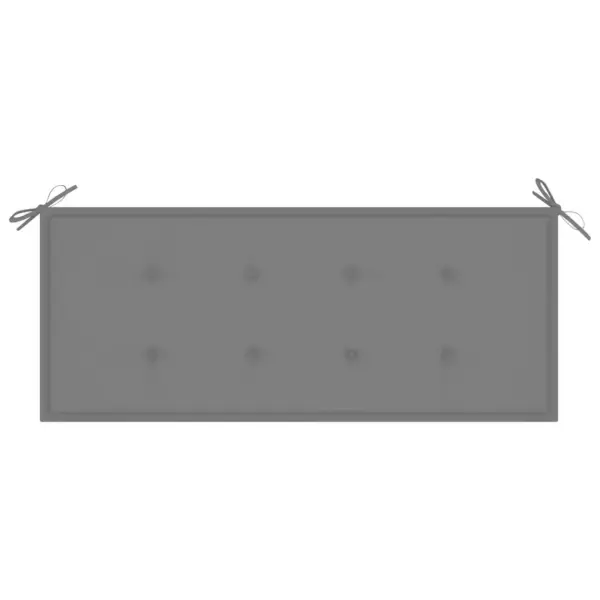 Tiigipuust Batavia aiapink halli istmepadjaga, 120 cm – 6