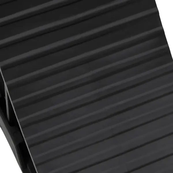 Tõkiskingad autole ja haagisele, 2 tk, must plast, 25 x 10 x 11,5 cm – 13