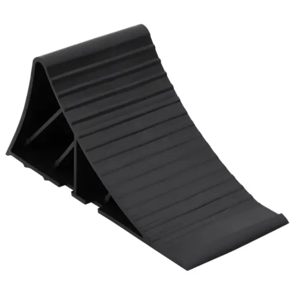 Tõkiskingad autole ja haagisele, 2 tk, must plast, 25 x 10 x 11,5 cm – 7